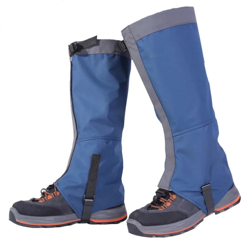 2pcs/Set Shoes Cover Outdoor Snow Kneepad Skiing Gaiters Hiking Climbing Leg Protection Sport Safety Waterproof Leg Warmers