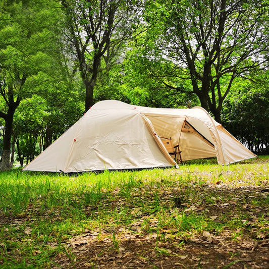 Waterproof Family Camping Tent  3 Person Light Weight Double Layer 1 Bedroom One Living Room out door Family Shelter Tent