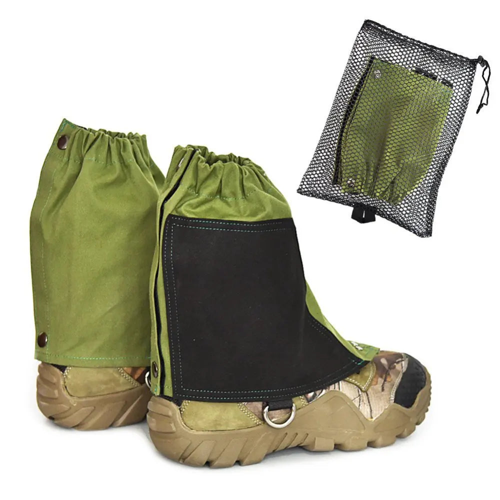 Waterproof Snow Leg Gaiters Hiking Boot Legging Shoes Warmer Shoe Cover Tourist Outdoor Camping Trekking Climbing Hunting Set