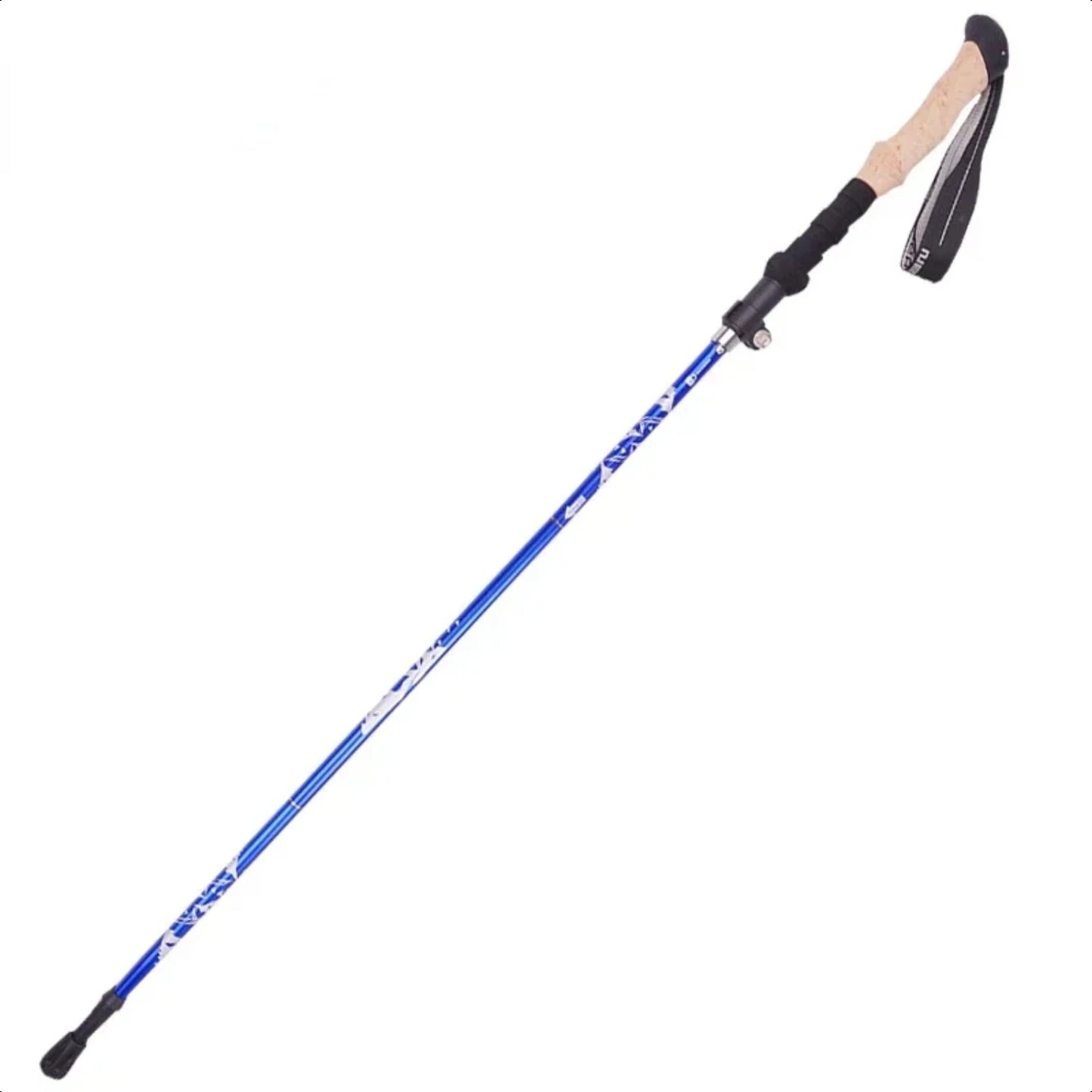 Ultralight Collapsible Telescopic Trekking Pole for Hiking and Travel, Anti Shock Alpinism Walking Stick for Outdoor Crutch