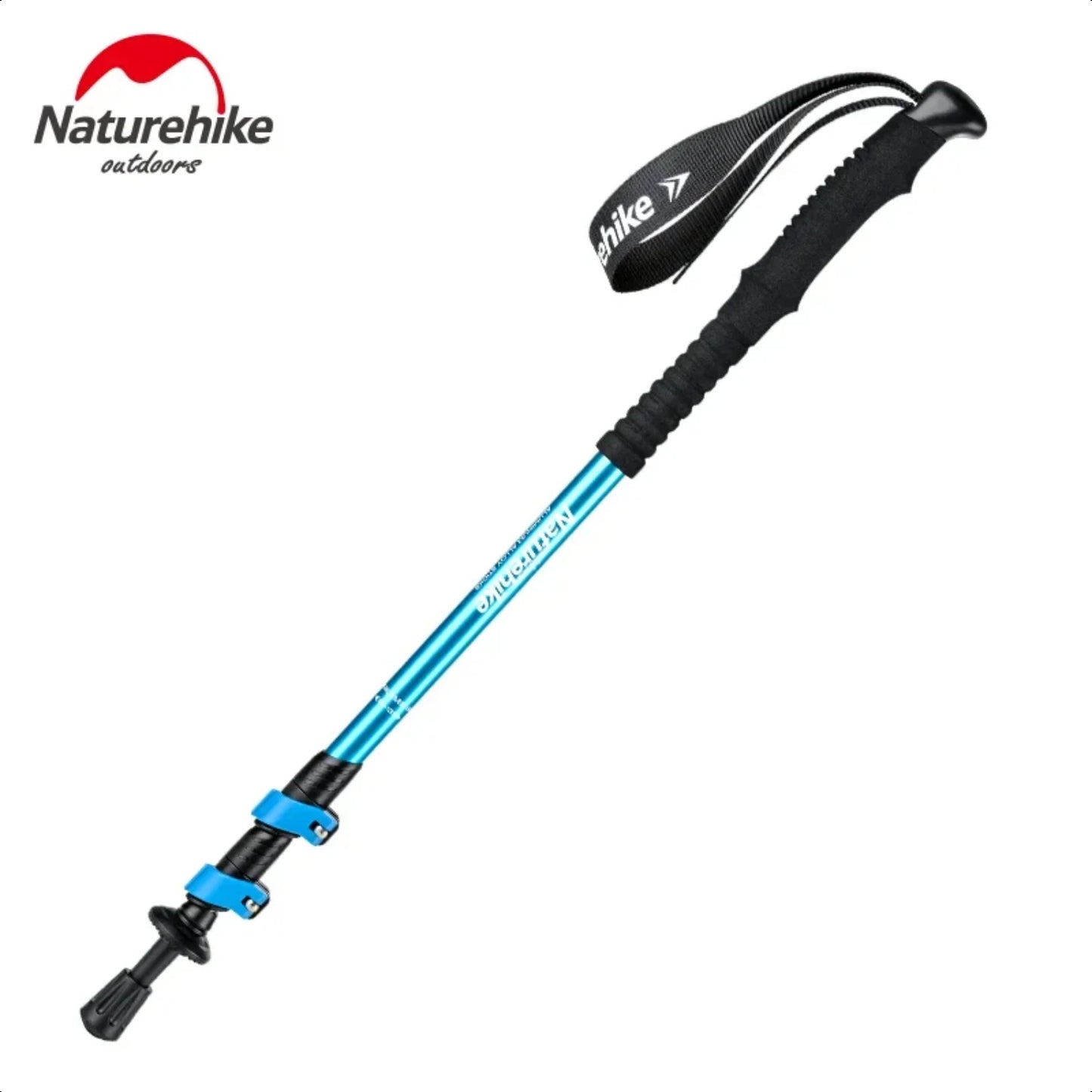 Alpenstocks Ultralight Trekking Folding Pole Walking Hiking sticks camping family Alpenstocks 1 pcs Walking stick self defense