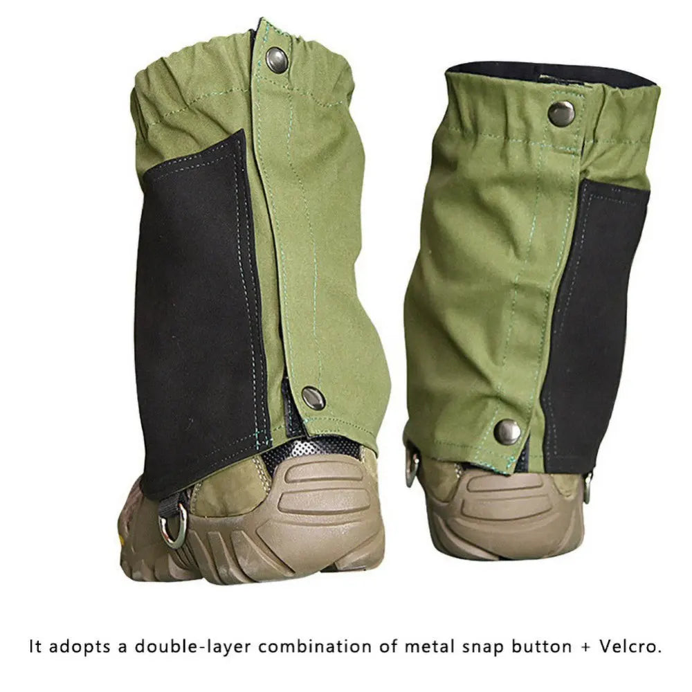 Waterproof Snow Leg Gaiters Hiking Boot Legging Shoes Warmer Shoe Cover Tourist Outdoor Camping Trekking Climbing Hunting Set