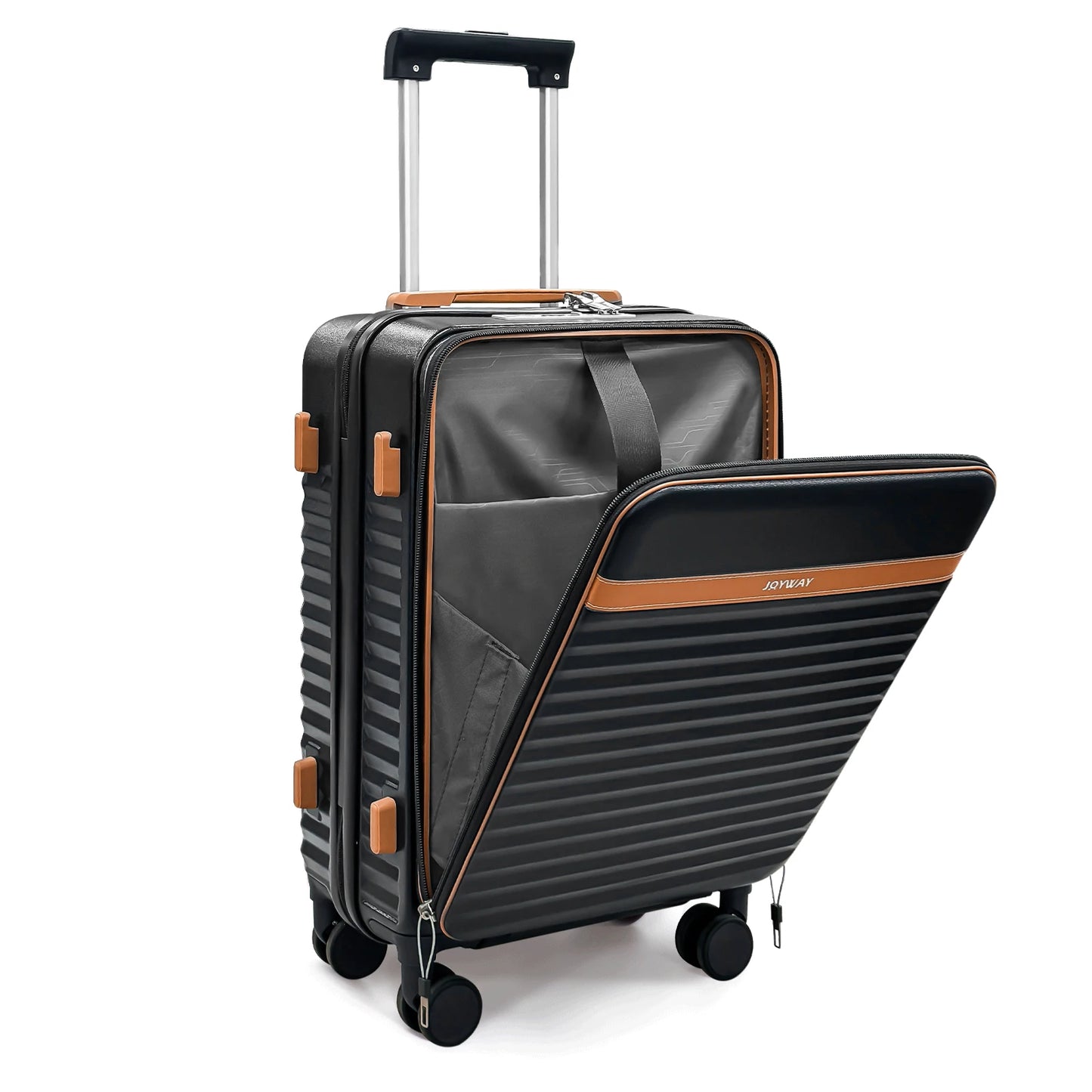 Joyway Expandable Luggage Sets,Hard Shell Lightweight Durable Suitcase with Duffel Bag and Toiletry Bag, TSA Lock,Spinner Wheels