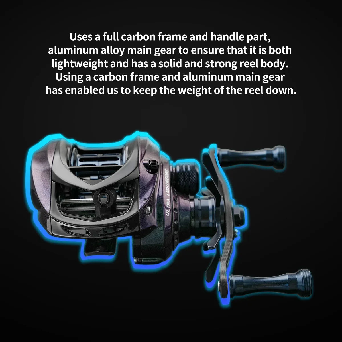 Baitcasting Reel 6.5 1 Fishing reel just 125g with Ceramic Bearings BFS reel Ultra light 5kg Drag Casting Reel